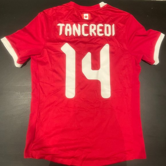 CANWNT NWSL Chicago Red Stars Melissa Tancredi Umbro Olympics jersey - Picture 3 of 3